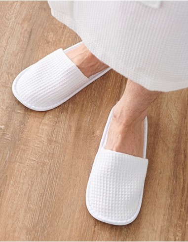 T-TC066-Waffle Mule Slippers